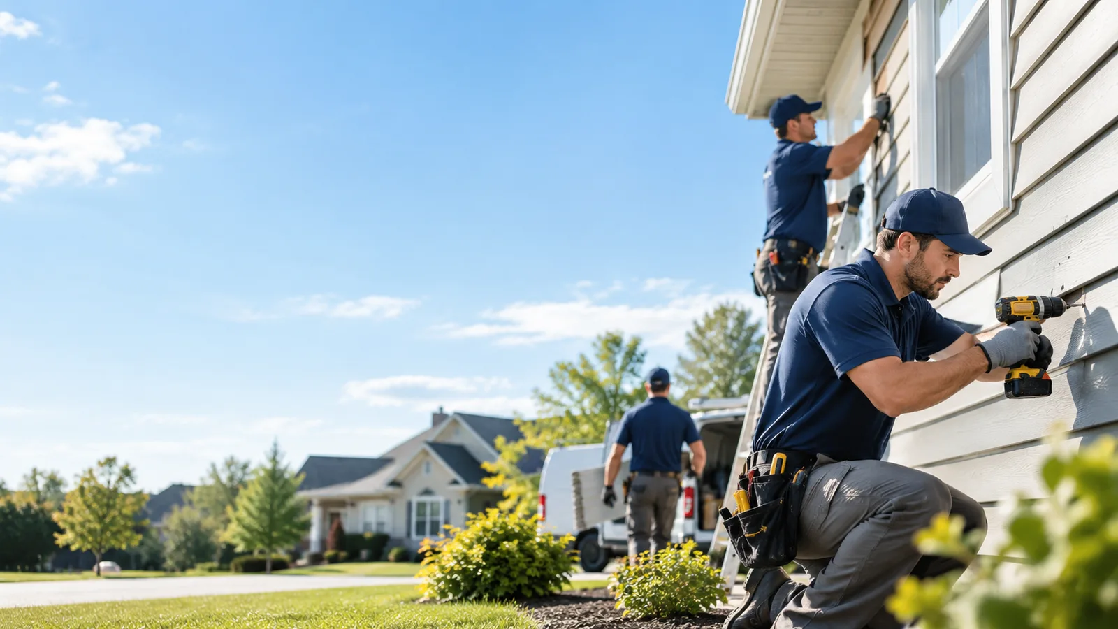 Cracked Siding Repair in De Soto, WI